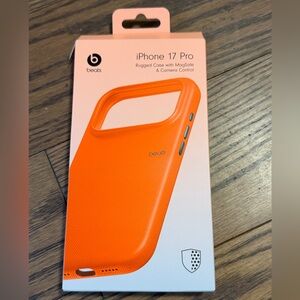 Beats Orange iPhone 17 Pro Rugged Case